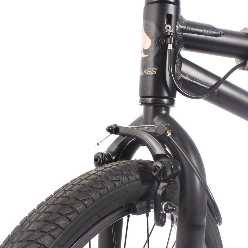 Vélo BMX Black Jack enfants noir 10,2kg 20 pouces – Image 4