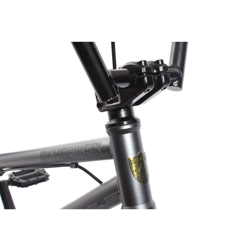 Vélo BMX Strikedown Pro adulté acier-gris 9,7kg 20 pouces – Image 3