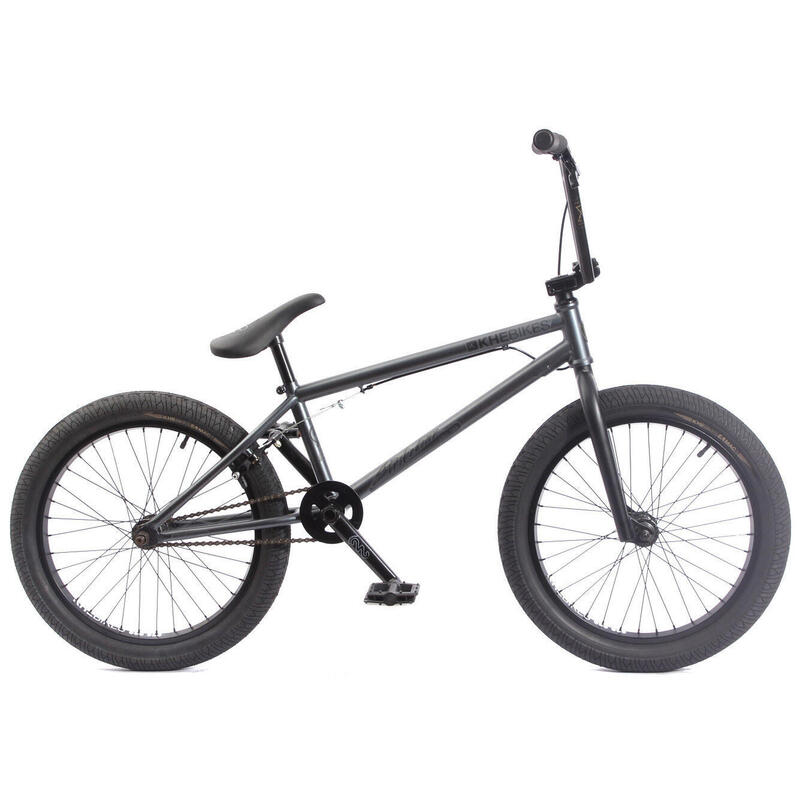 Vélo BMX Strikedown Pro adulté acier-gris 9,7kg 20 pouces