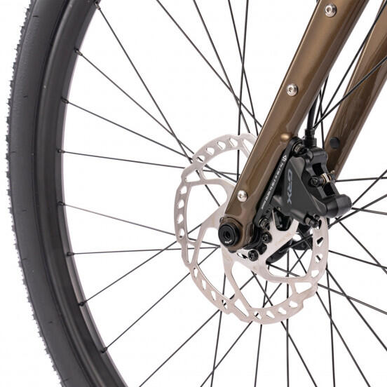 Velo BOMBTRACK Audax 49cm 650B Metallic Dark Brown – Image 3
