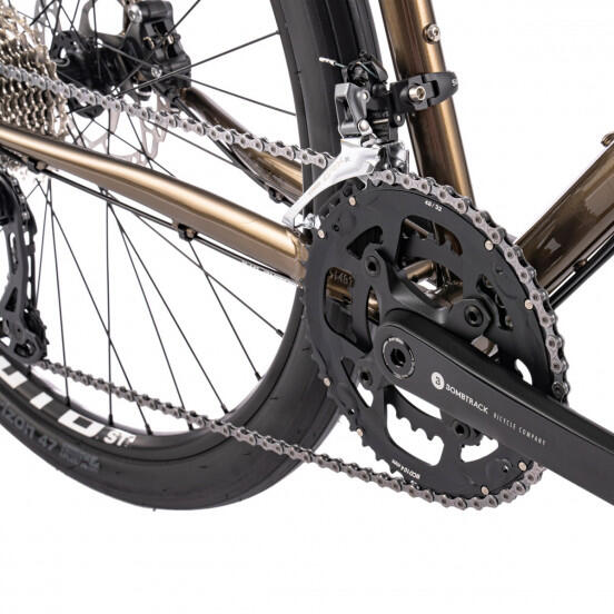 Velo BOMBTRACK Audax 49cm 650B Metallic Dark Brown – Image 5