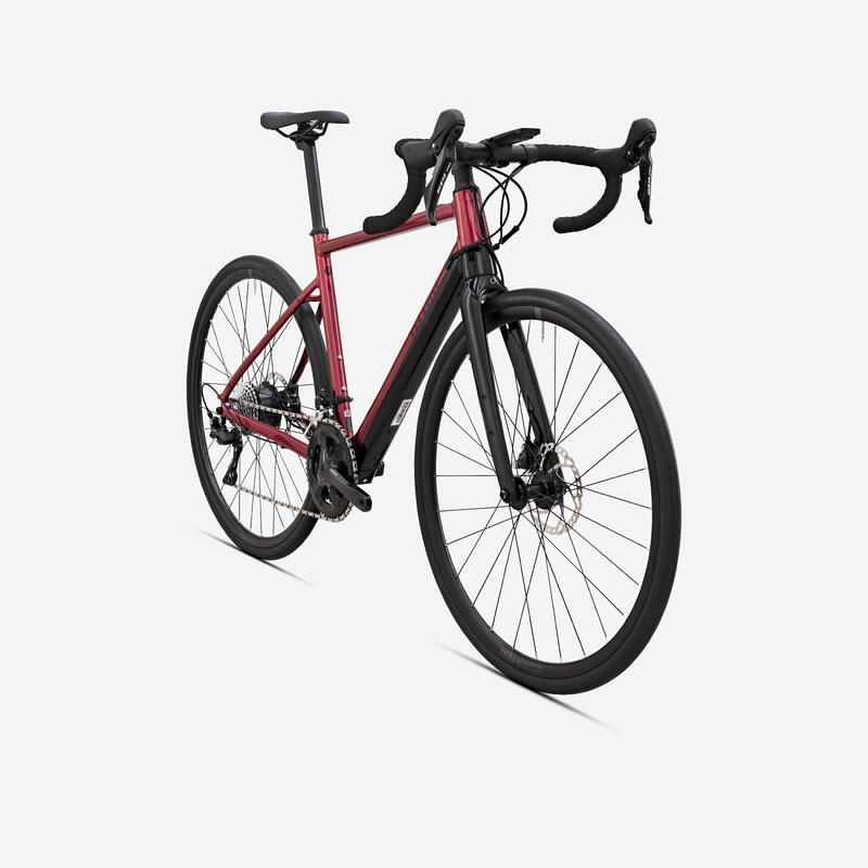 Vélo de route à assistance électrique - E-EDR AF Shimano 105 2x11S rouge – Image 2