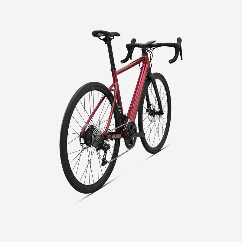 Vélo de route à assistance électrique - E-EDR AF Shimano 105 2x11S rouge – Image 3