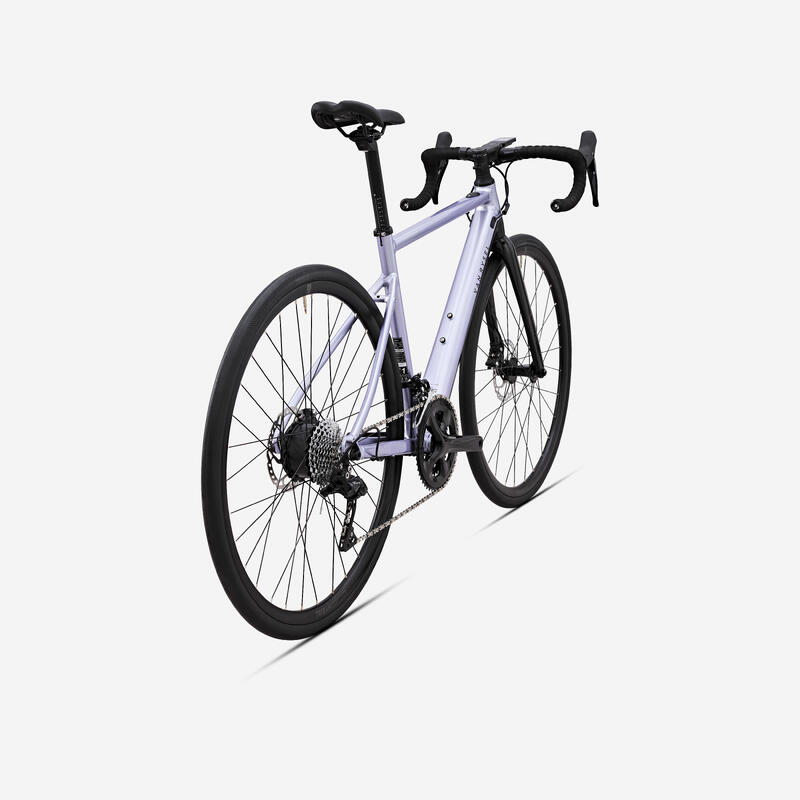 Vélo de route à assistance électrique - E-EDR AF WMN Shimano 105 2x11S lila – Image 3