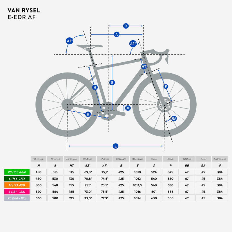 Vélo de route à assistance électrique - E-EDR AF WMN Shimano 105 2x11S lila – Image 4