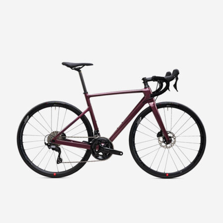 VELO DE ROUTE EDR CF SHIMANO 105 12 VITESSES FEMME BORDEAUX