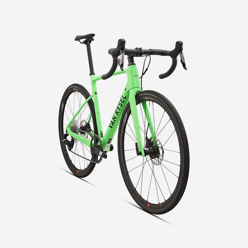 Velo de route endurance Allroad SRAM APEX AXS 1x12V, NCR CF vert, série limitée – Image 2