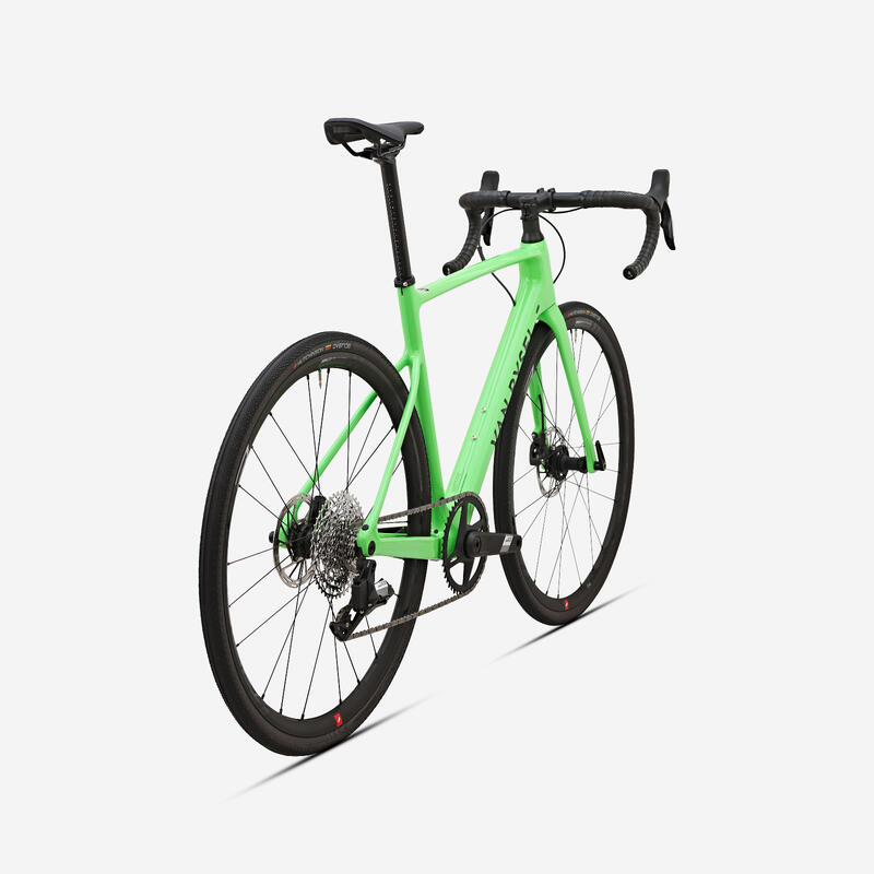 Velo de route endurance Allroad SRAM APEX AXS 1x12V, NCR CF vert, série limitée – Image 3