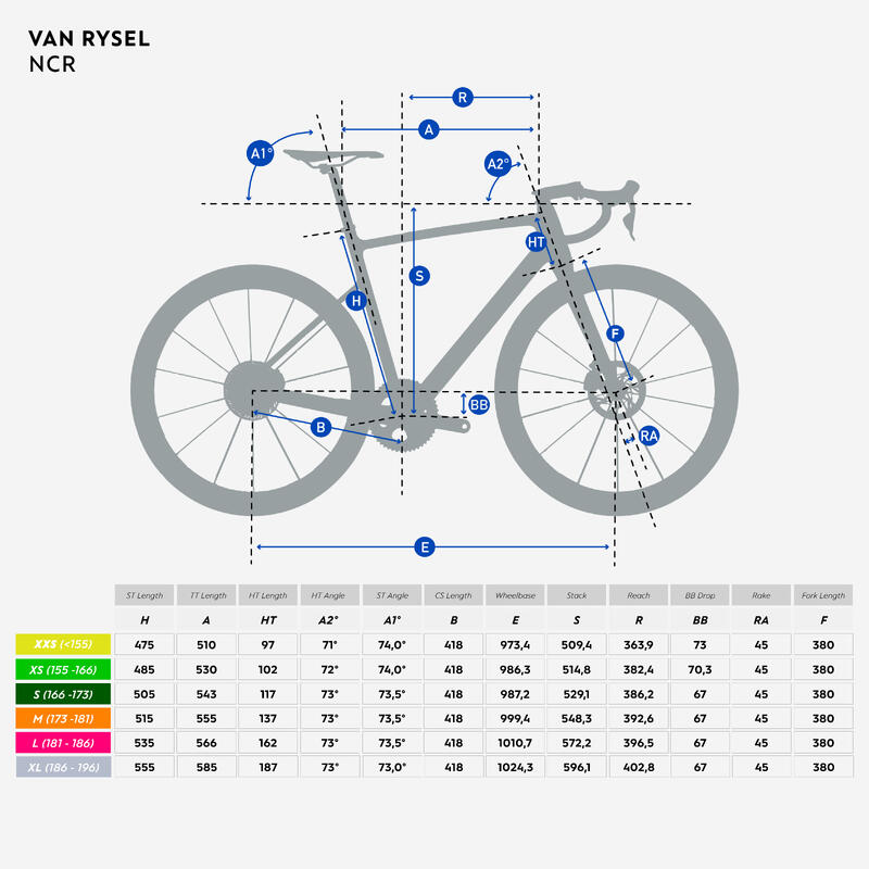 Velo de route endurance Allroad SRAM APEX AXS 1x12V, NCR CF vert, série limitée – Image 4