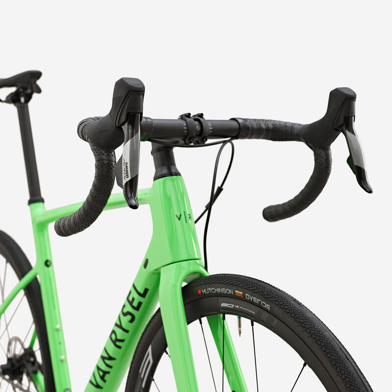 Velo de route endurance Allroad SRAM APEX AXS 1x12V, NCR CF vert, série limitée – Image 6