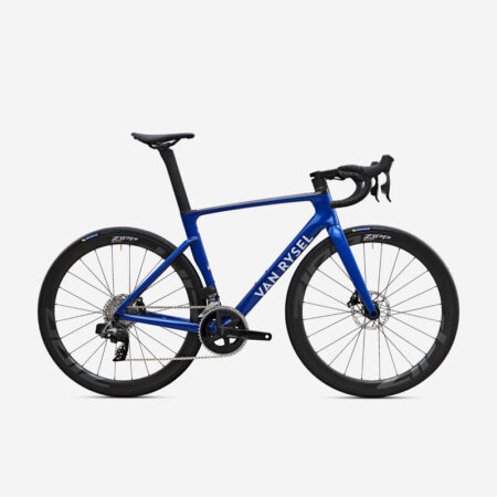 Velo de route rcr rival axs capteur de puissance bleu indigo vif