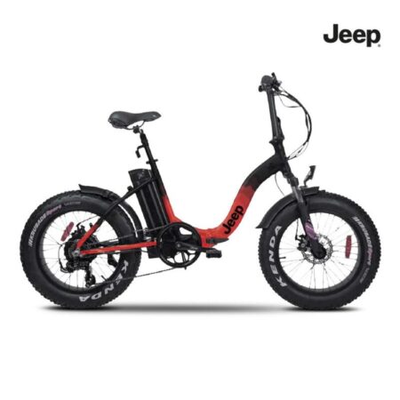 Vélo électrique Jeep Phoenix  Adulte Unisexe, Rouge, Unique Taille