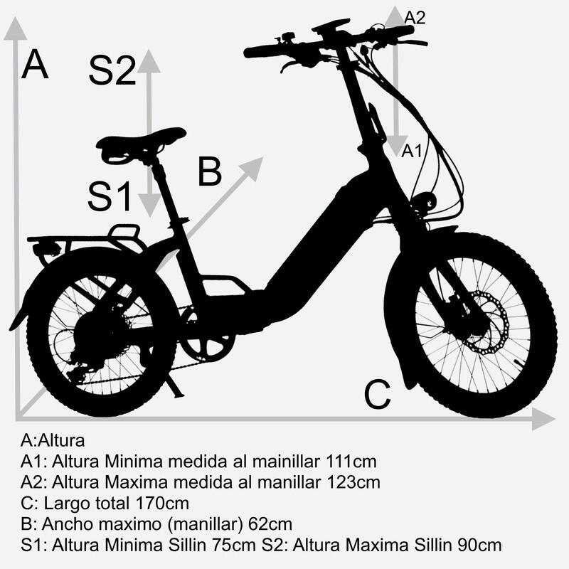 Vélo électrique Low-E City Noir – Image 5