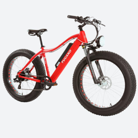 Veló électrique Monster MTB Rouge par Tucano Bikes