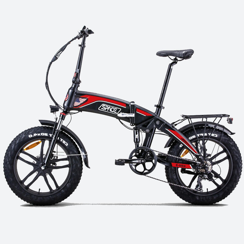 Vélo électrique Nasa Noir-Rouge par Tucano Bikes – Image 2