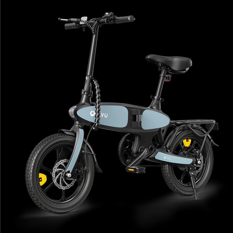 Vélo électrique pliable DYU C2 16 pouces, batterie 48 V 7,5 Ah – Image 3