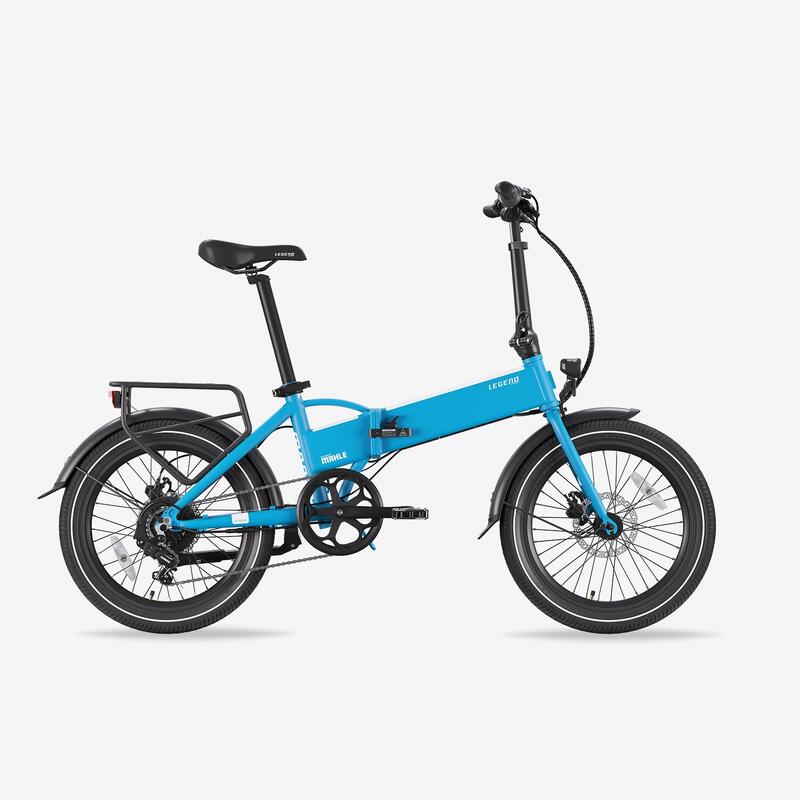 Vélo Électrique Pliant 20" Smartbike - Legend Monza 14Ah Noir – Image 9