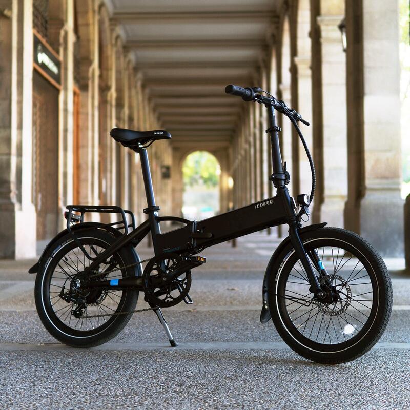 Vélo Électrique Pliant 20" Smartbike - Legend Monza 14Ah Noir – Image 5
