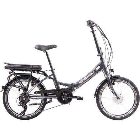 Vélo électrique pliant E-Star 20" avec assistance au pédalage, Anthracite