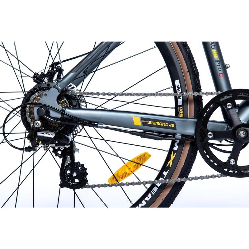 Vélo GRAVEL Electrique 28PRO - SHIMANO ALTUS 8V - Freins a Disque TEKTRO – Image 3