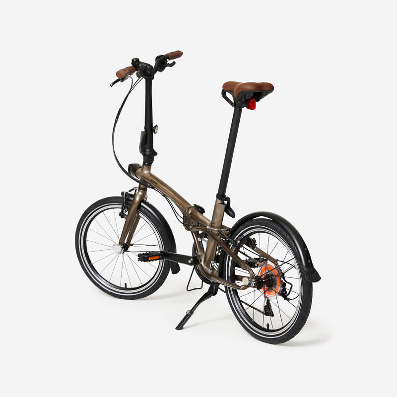 VÉLO PLIANT FOLD 560 ALUMINIUM BRUT VERNIS – Image 5