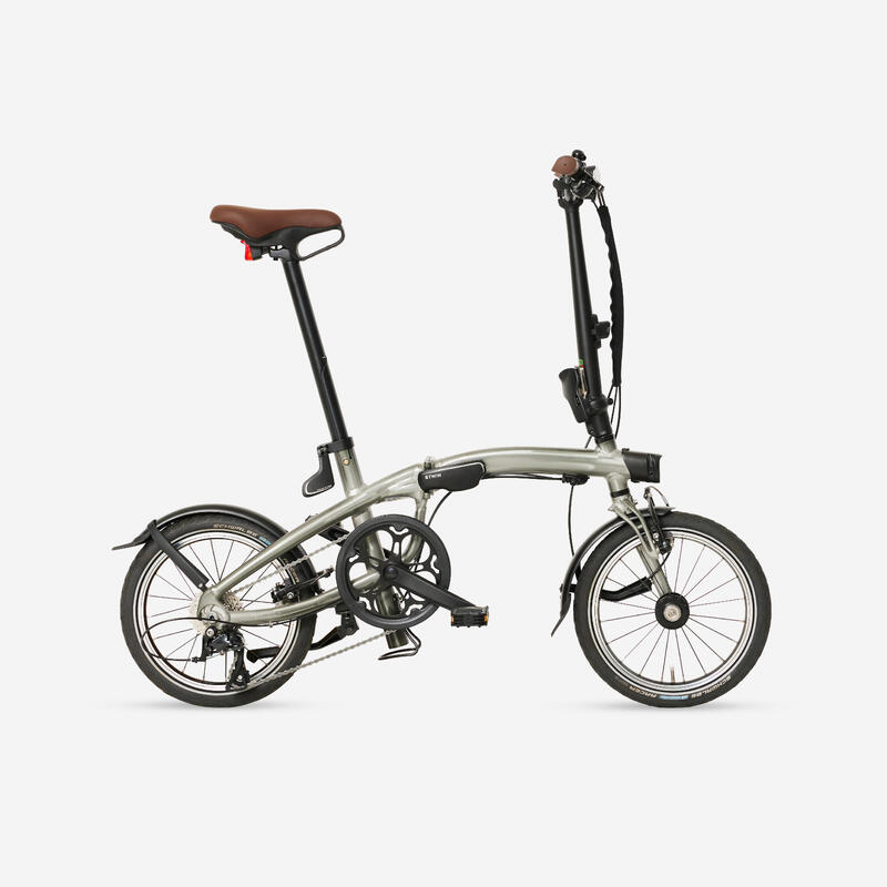 Velo pliant ultra compact fold light 1 seconde beige – Image 8