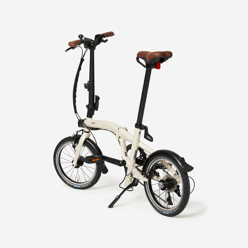 Velo pliant ultra compact fold light 1 seconde beige – Image 4