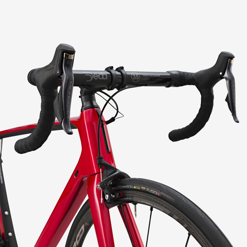 Velo route edr cf ultegra di2 patin rouge – Image 6