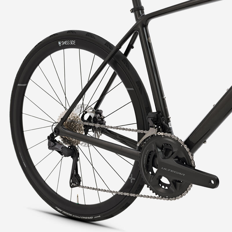 Vélo route endurance, Shimano Ultegra Di2, EDR CF ULTRA Carbone brut – Image 6