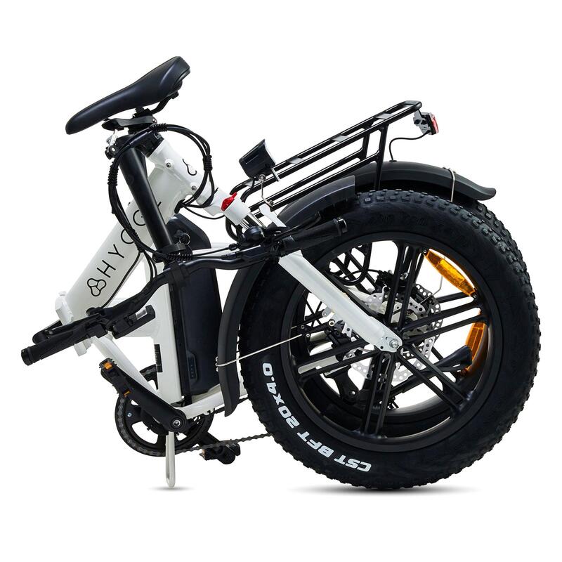 Vester 2025 - Vélo électrique pliable à gros pneus 48V 14Ah - Heron Blanc – Image 2