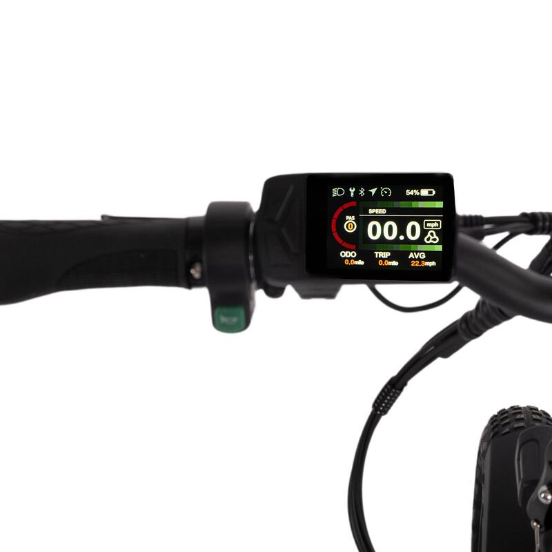 Vester 2025 - Vélo électrique pliable à gros pneus 48V 14Ah - Heron Blanc – Image 5