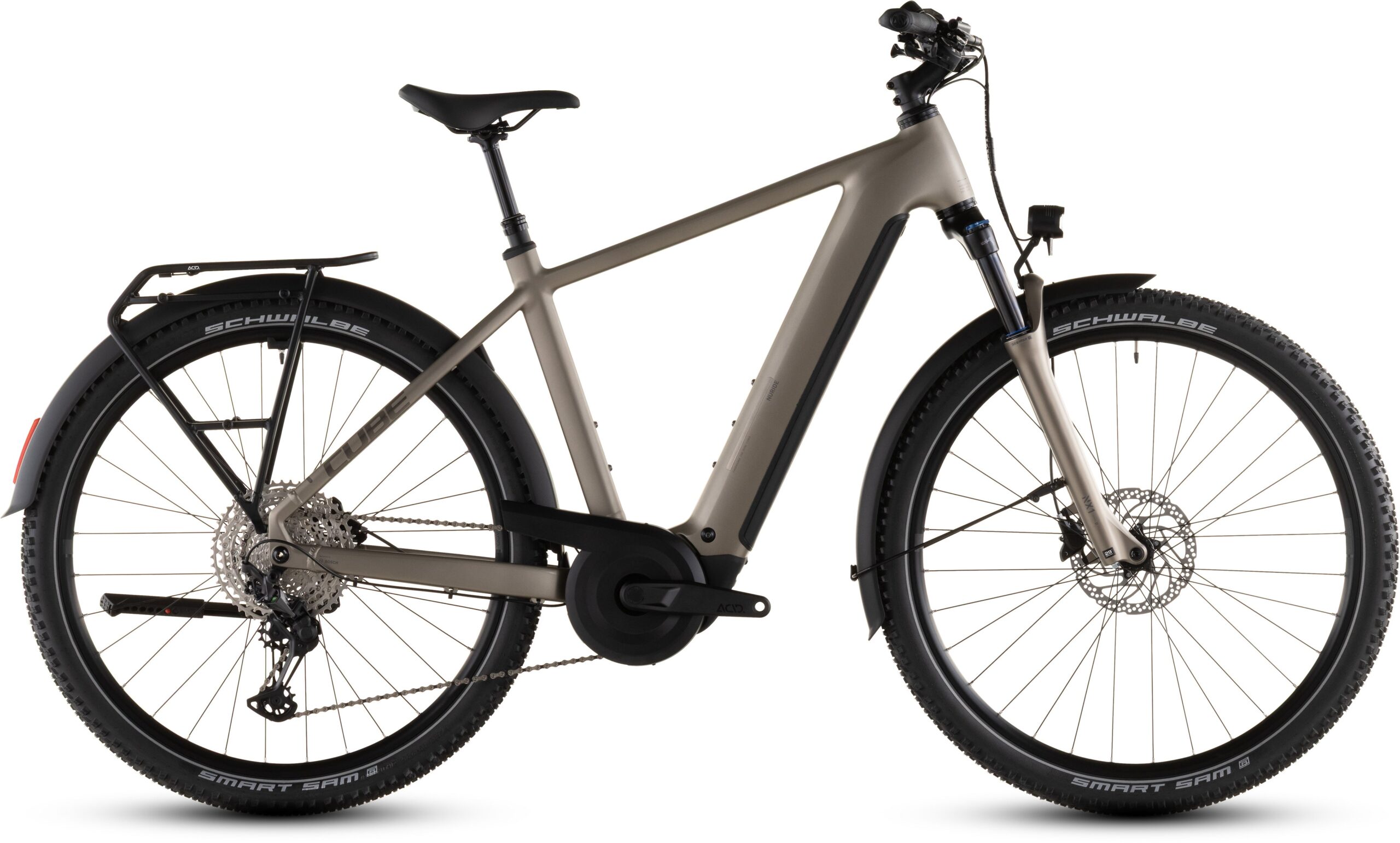 Cube Nuride Hybrid Pro 600 (2026) | Vélo électrique de trekking | flashstone´n´chrome