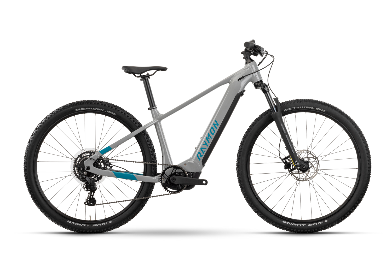 Raymon Hardray 720 (2025) | VTT électrique tout suspendu 27,5 pouces | timeless / cyan / black