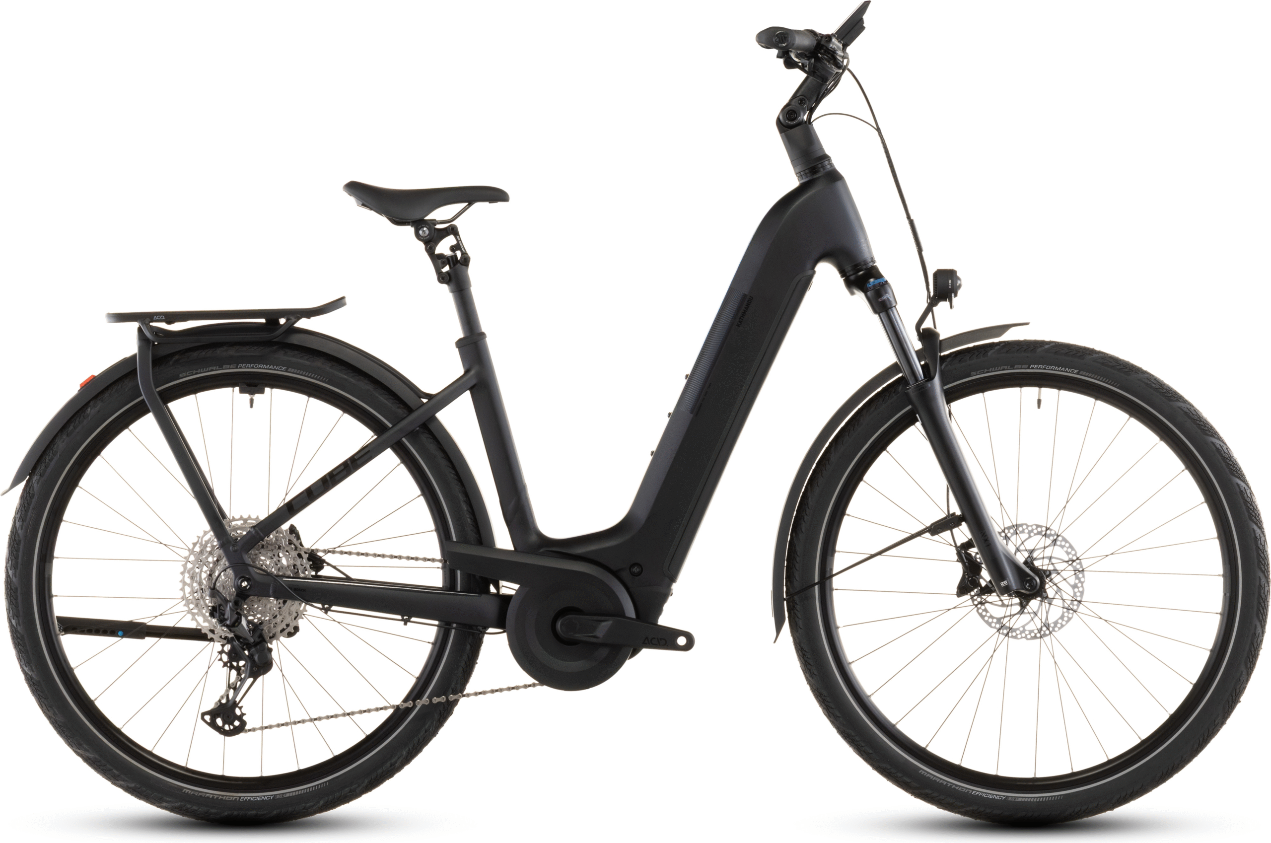 Cube Kathmandu Hybrid Pro 800 Easy Entry (2026) | Vélo électrique de trekking | coal´n´black