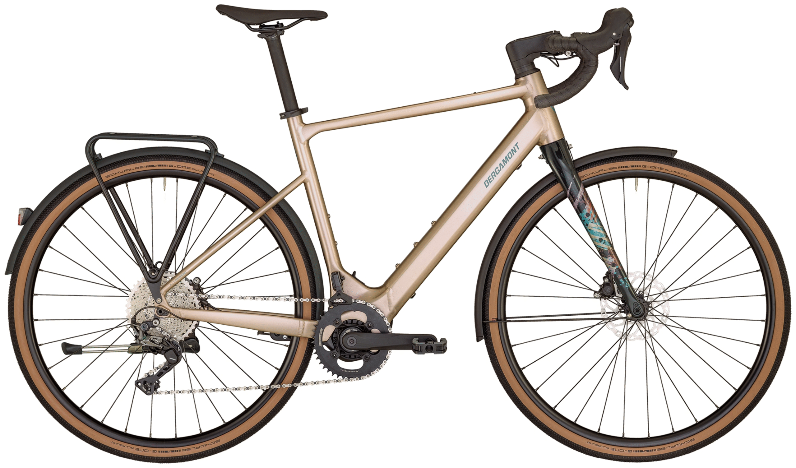 Bergamont E-Grandurance RD 8 | E-Gravelbike | beige flammé mat