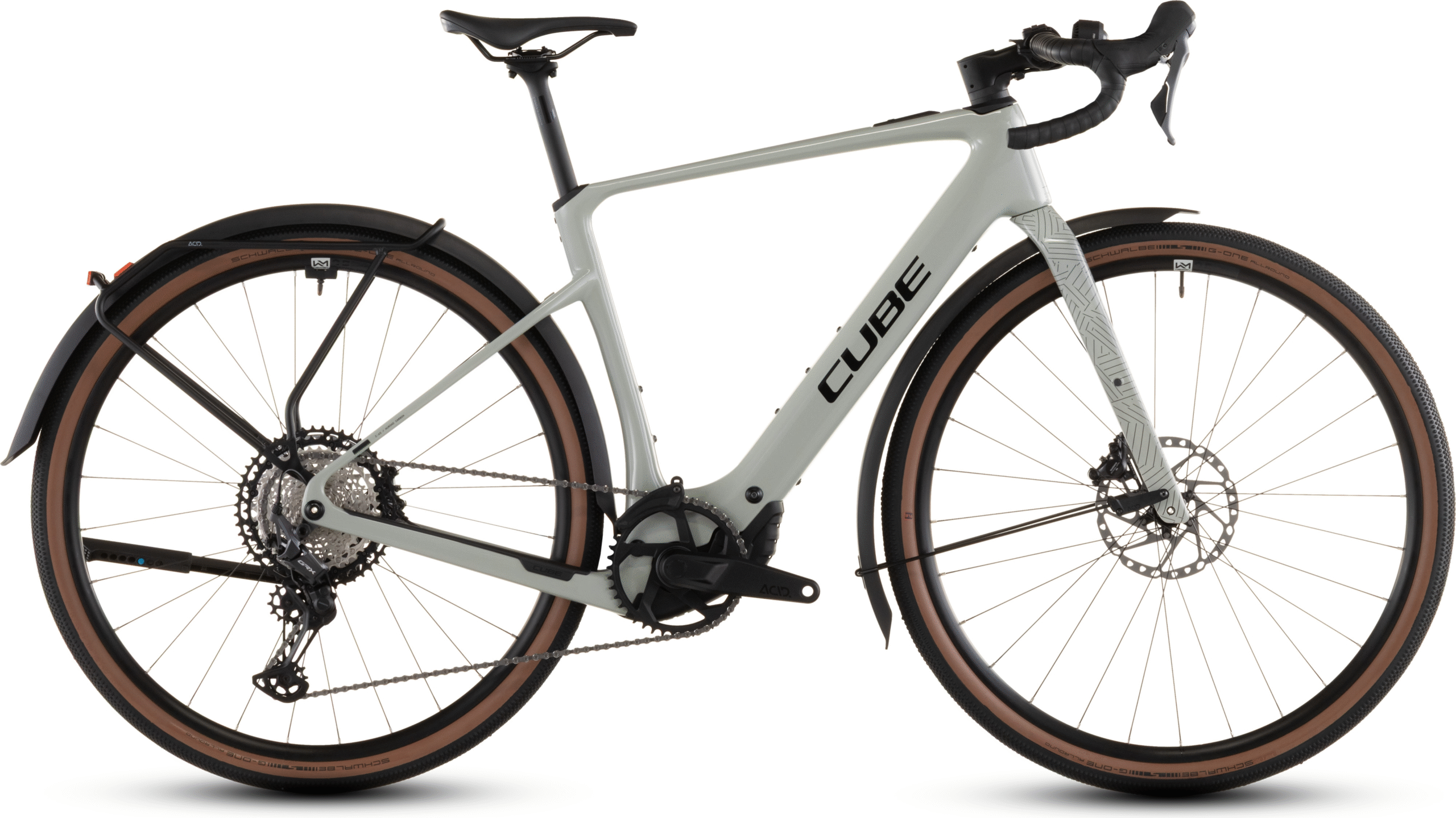 Cube Nuroad Hybrid C:62 Race 400X FE (2026) | E-Gravelbike | beige rose´n´noir