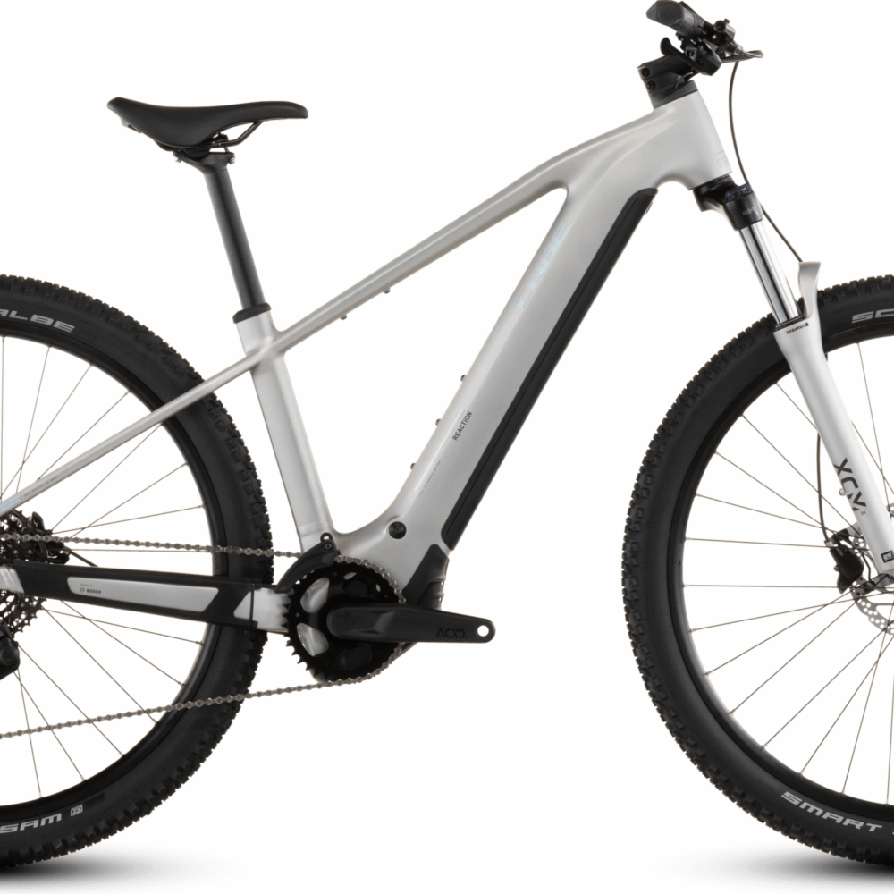 Cube Reaction Hybrid ONE 800 (2026) | VTT électrique semi-rigide 27,5/29 pouces | sleekgrey´n´prism