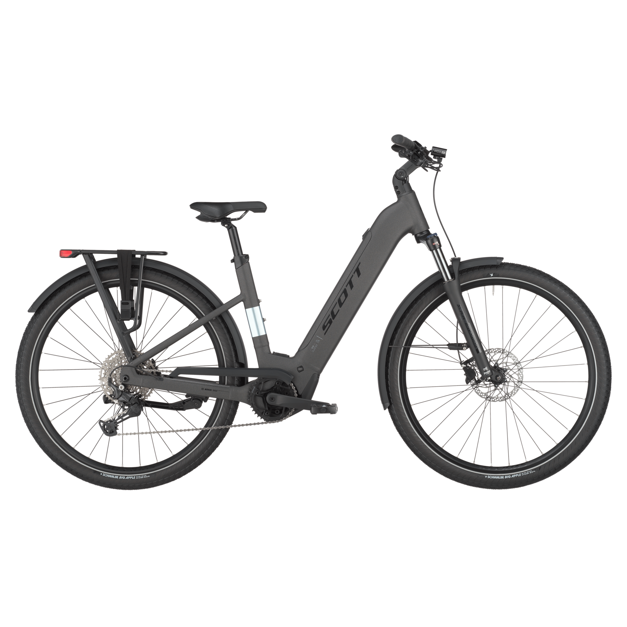 Scott Sub 30 Wave (2025) | Vélo électrique urbain | gris minuit