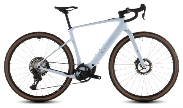 Cube Nuroad Hybrid C:62 SLX 400X Shimano GRX Di2 12V 400 Wh 700 mm Bleu Ice 2026