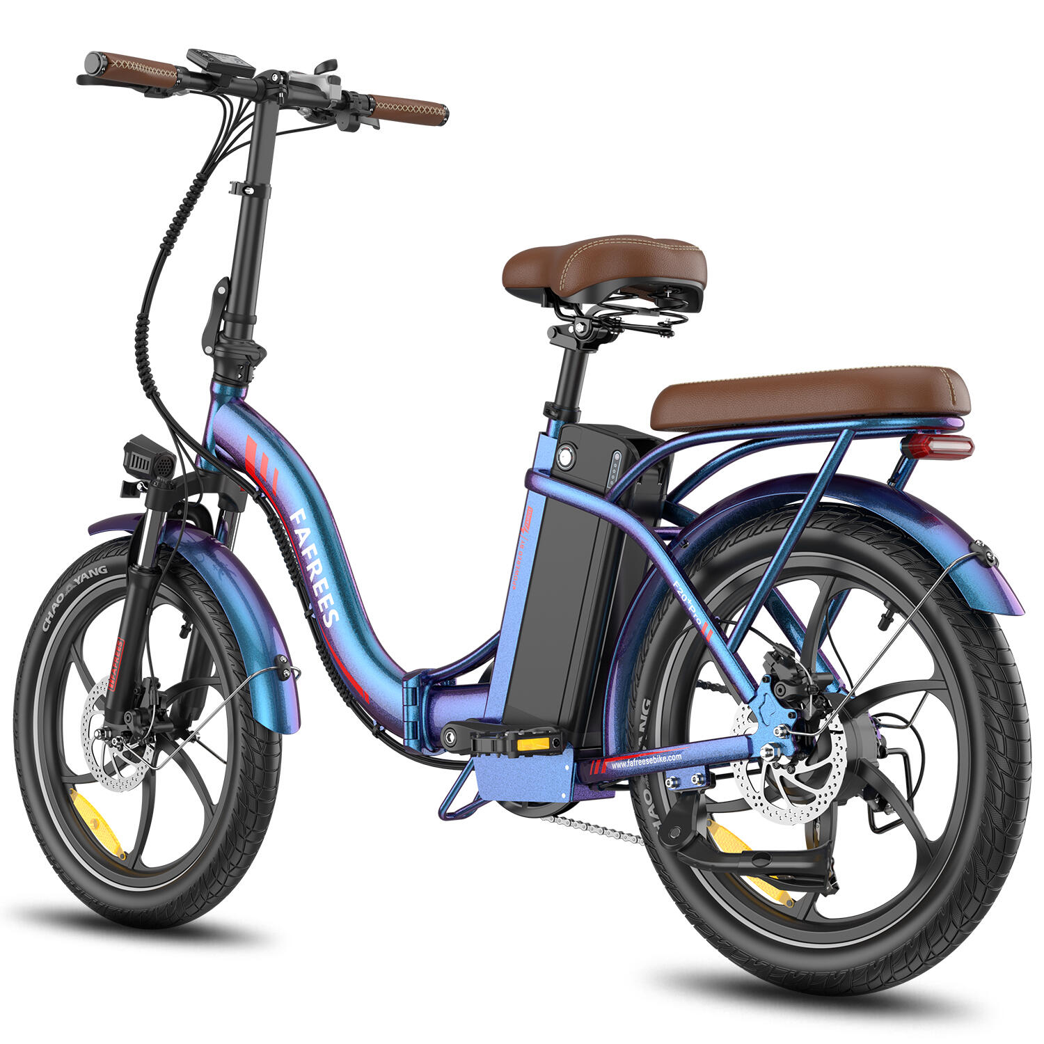 Vélo électrique FAFREES F20+ Pro pour adultes, batterie 36 V 25 Ah