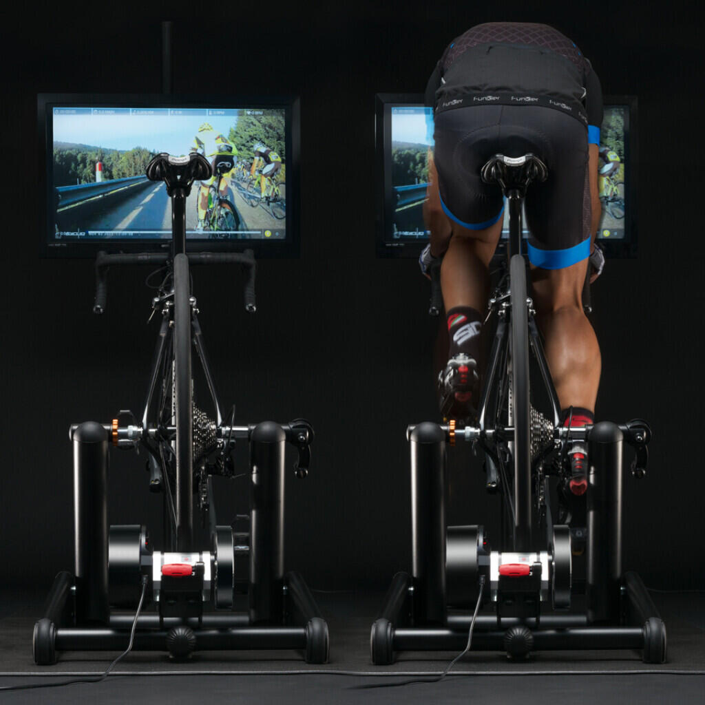 Entraîneur de vélo Minoura LST9200 Smart Turbo LiveRide Kagura Tire Drive – Image 4