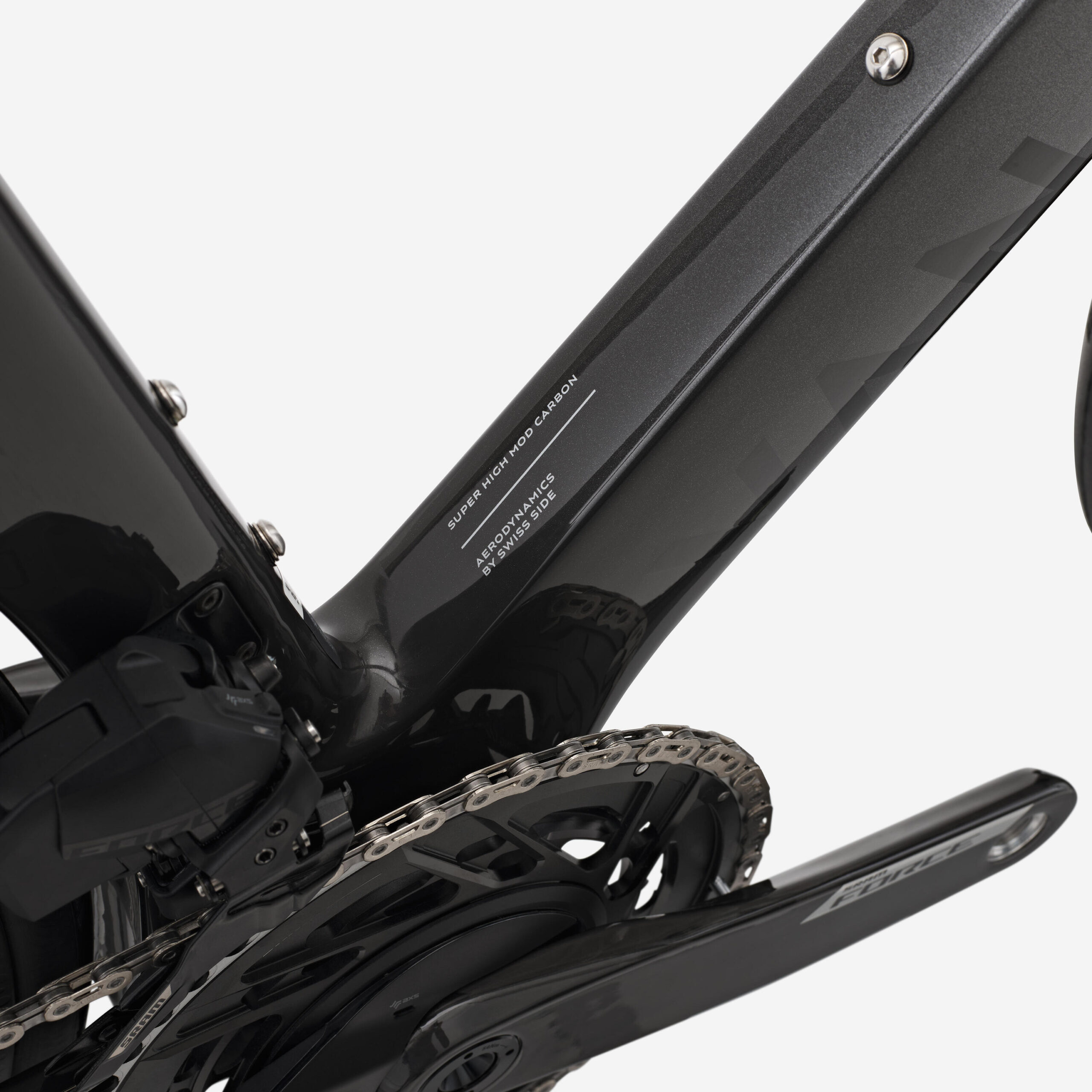 Vélo de route SRAM Force AXS E1 2x12v capteur de puissance, RCR-F PRO gris – Image 8