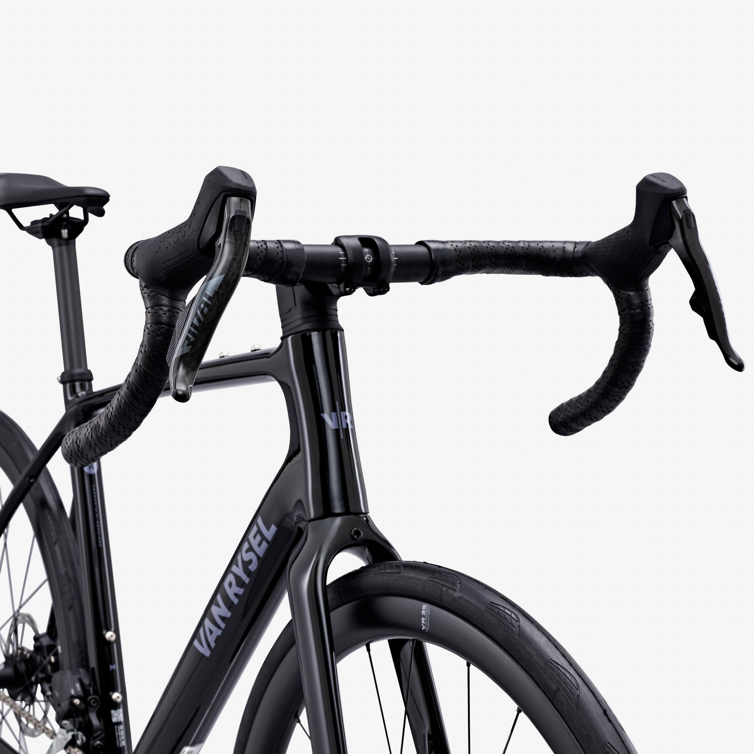 Vélo de route carbone SRAM Rival AXS E1 2x12v, EDR CF noir – Image 3