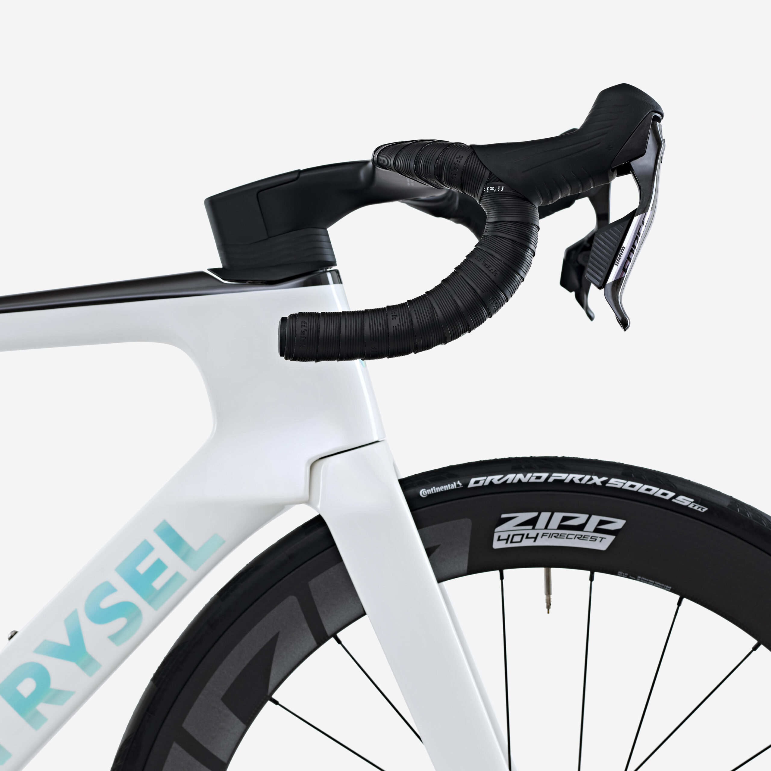Vélo de route Sram FORCE AXS E1 12V capteur de puissance, RCR-F Pro blanc – Image 10