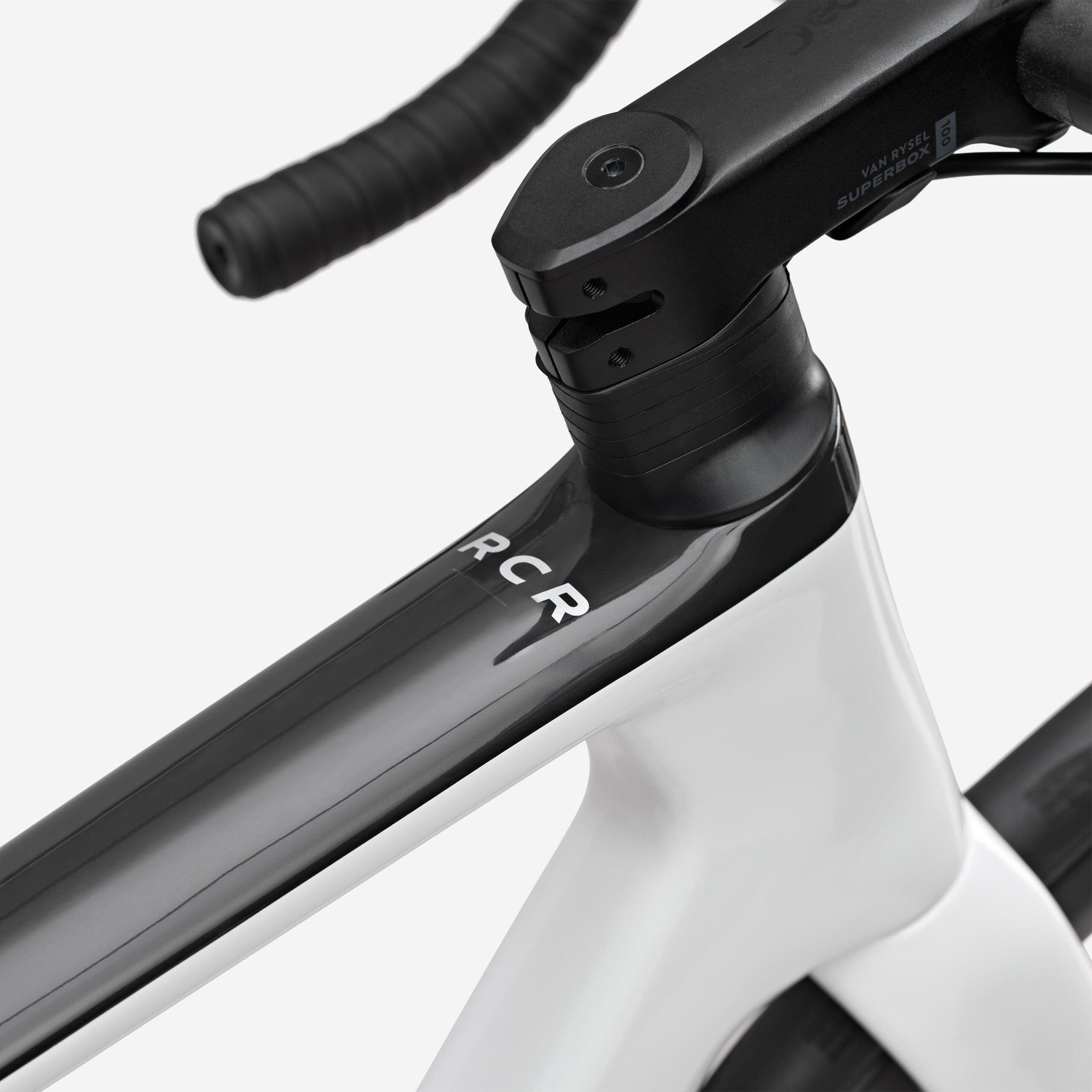 Vélo de route Shimano 105 Di2 2x12v capteur de puissance, RCR blanc – Image 9