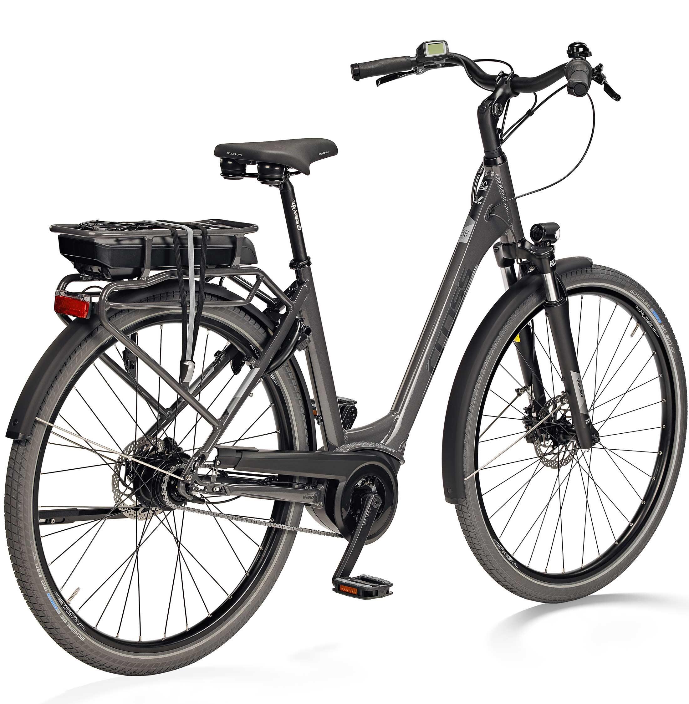 28" VÉLO DE VILLE ÉLECTRIQUE POUR FEMMES LS SHIMANO STEPS E-5000 7 VITESSES
