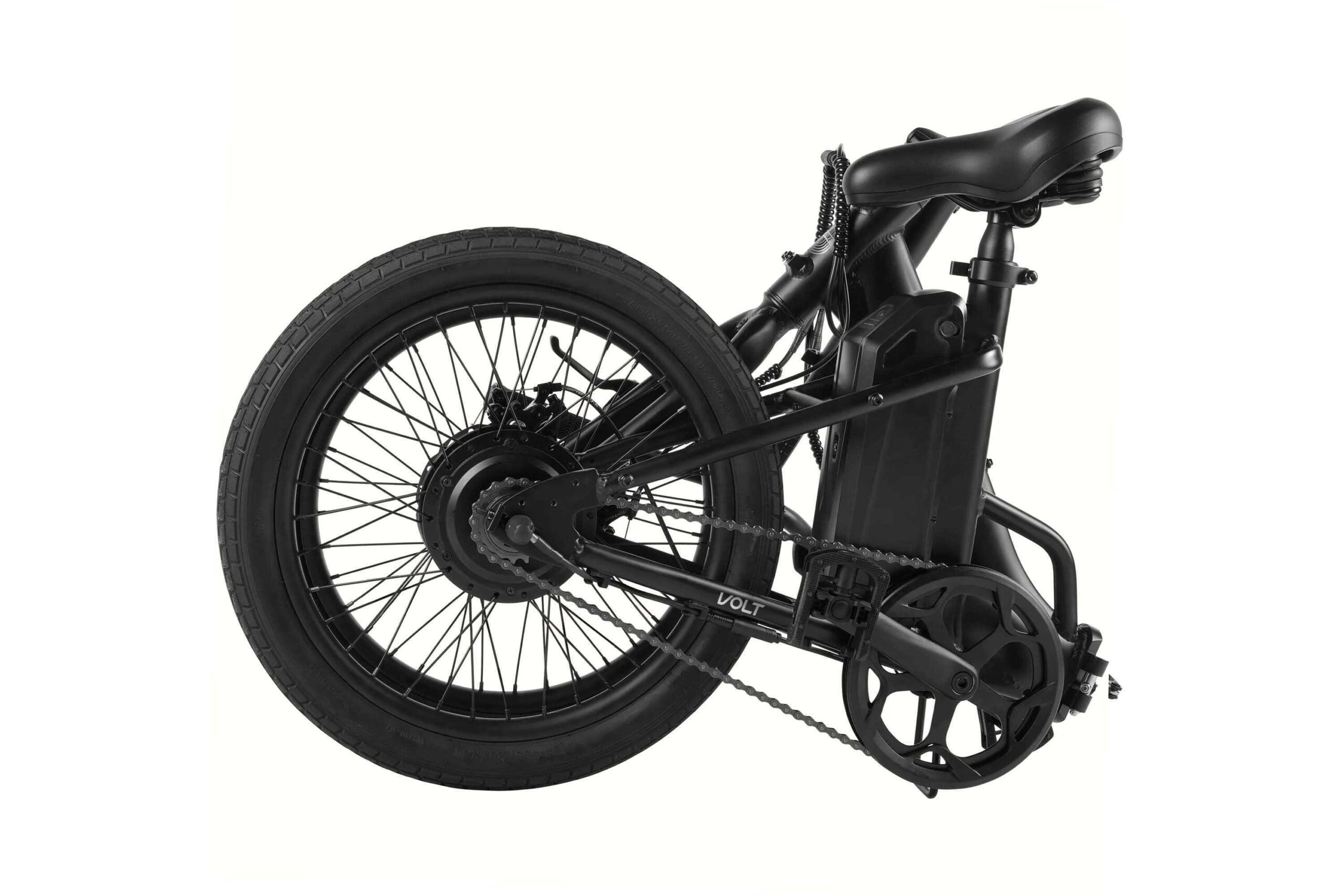 Fabricbike Volt - Vélo électrique pliable 20" Aluminium. Black Plus – Image 4