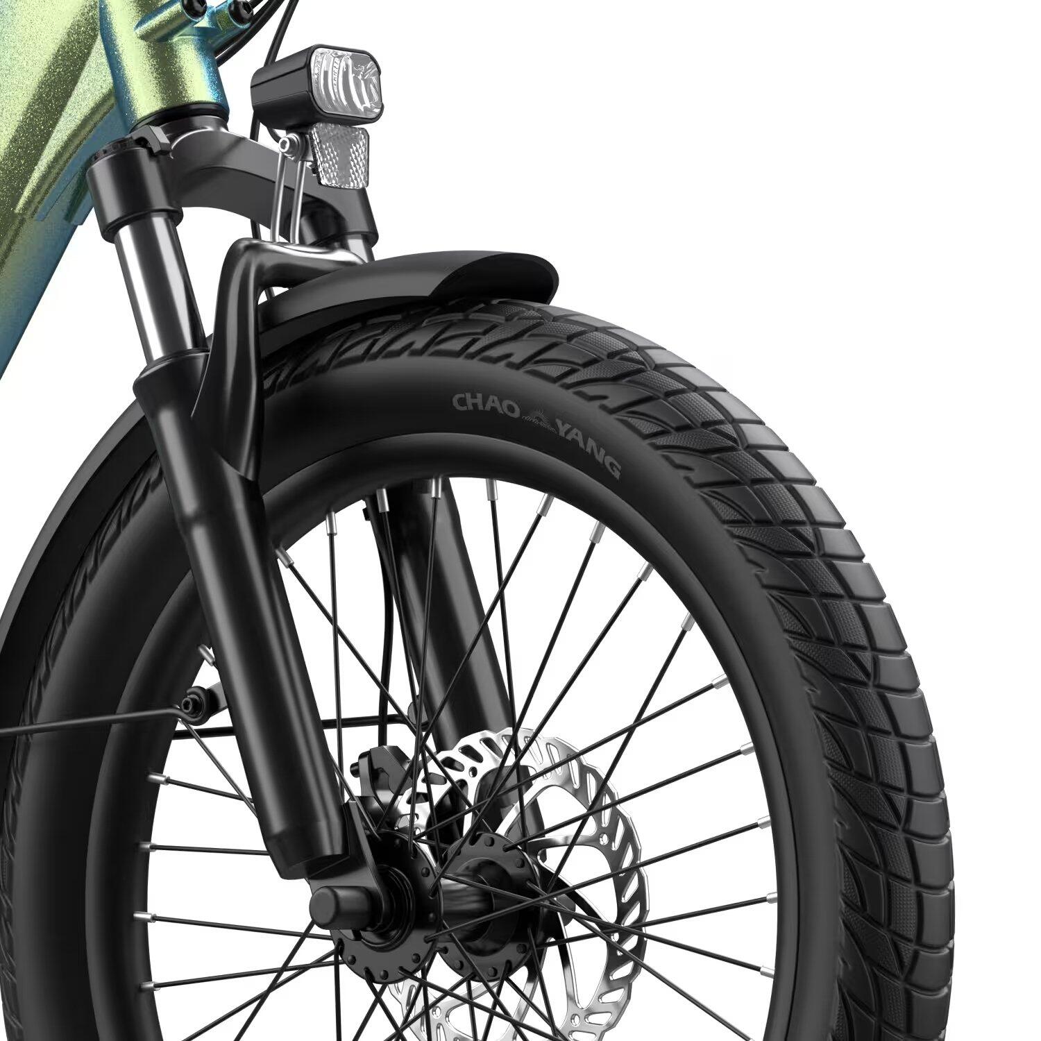 Adulte Ville Vélo Électrique Pliable Entrée Basse Capteur Couple 20Ah F20 Flex – Image 2