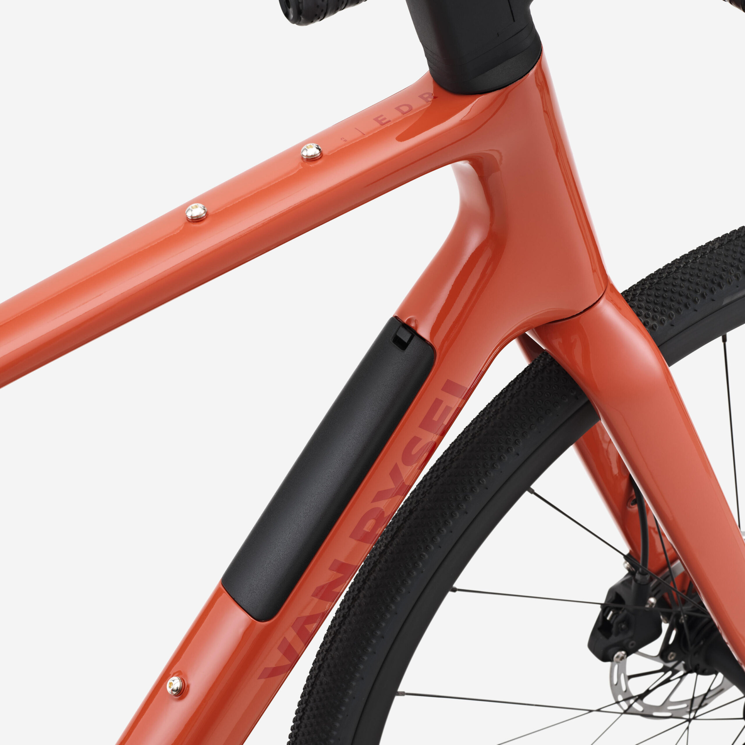Vélo de route carbone SRAM Apex AXS 1x12v, EDR CF Terracotta – Image 5