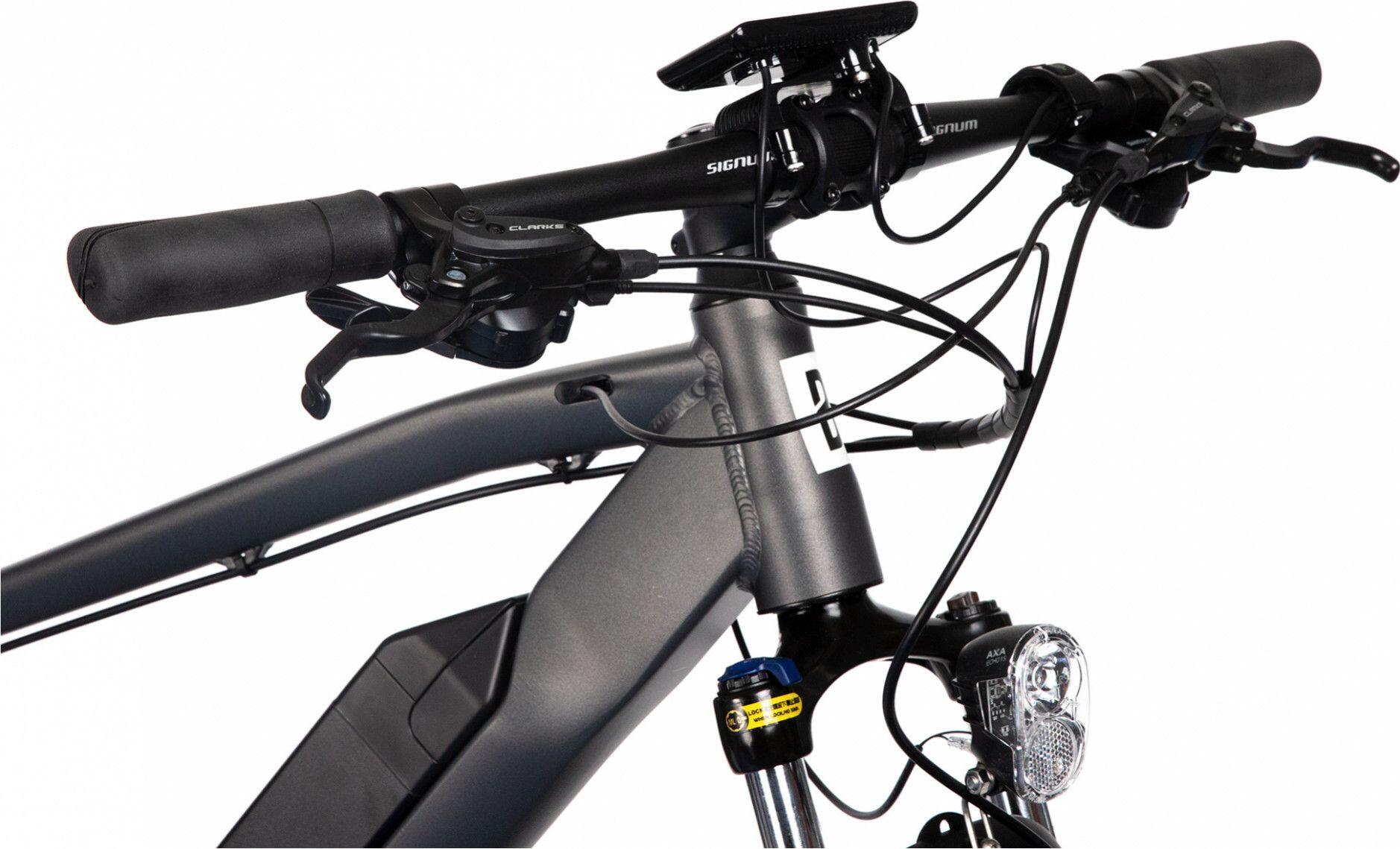 VTC Électrique Bicyklet Joseph Shimano Altus 7V 417 Wh 700 mm Noir Gris – Image 4